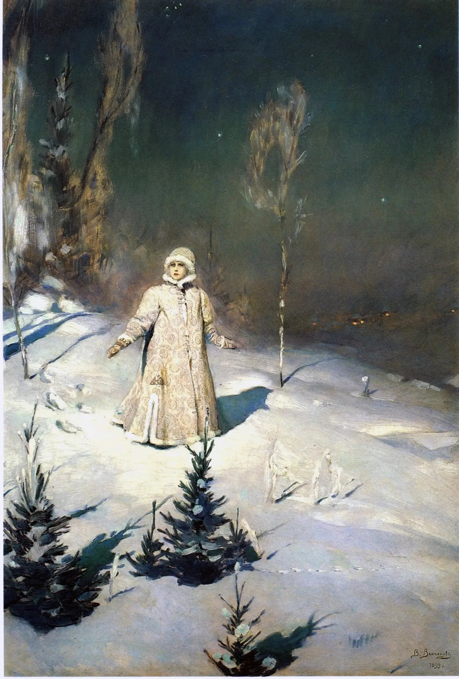 Lumikki - Viktor Vasnetsov
