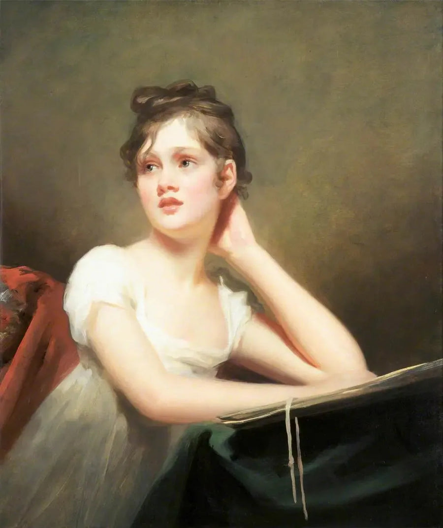 Tyttö piirtämässä - Henry Raeburn