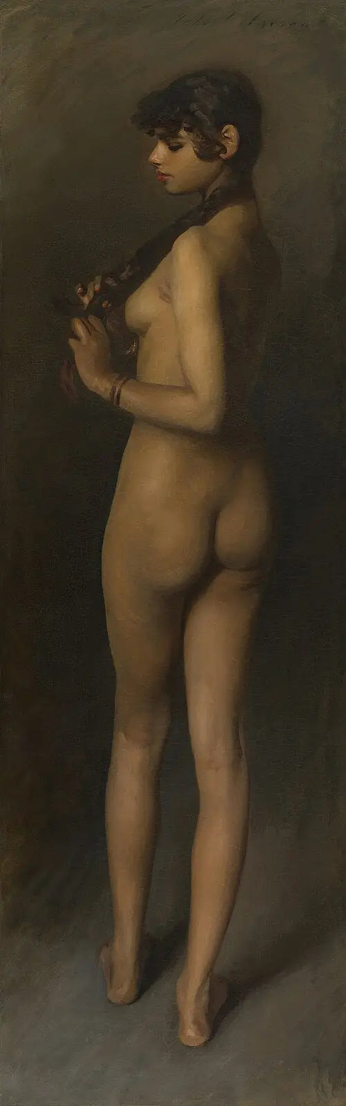 Alaston egyptiläinen tyttö - John Singer Sargent