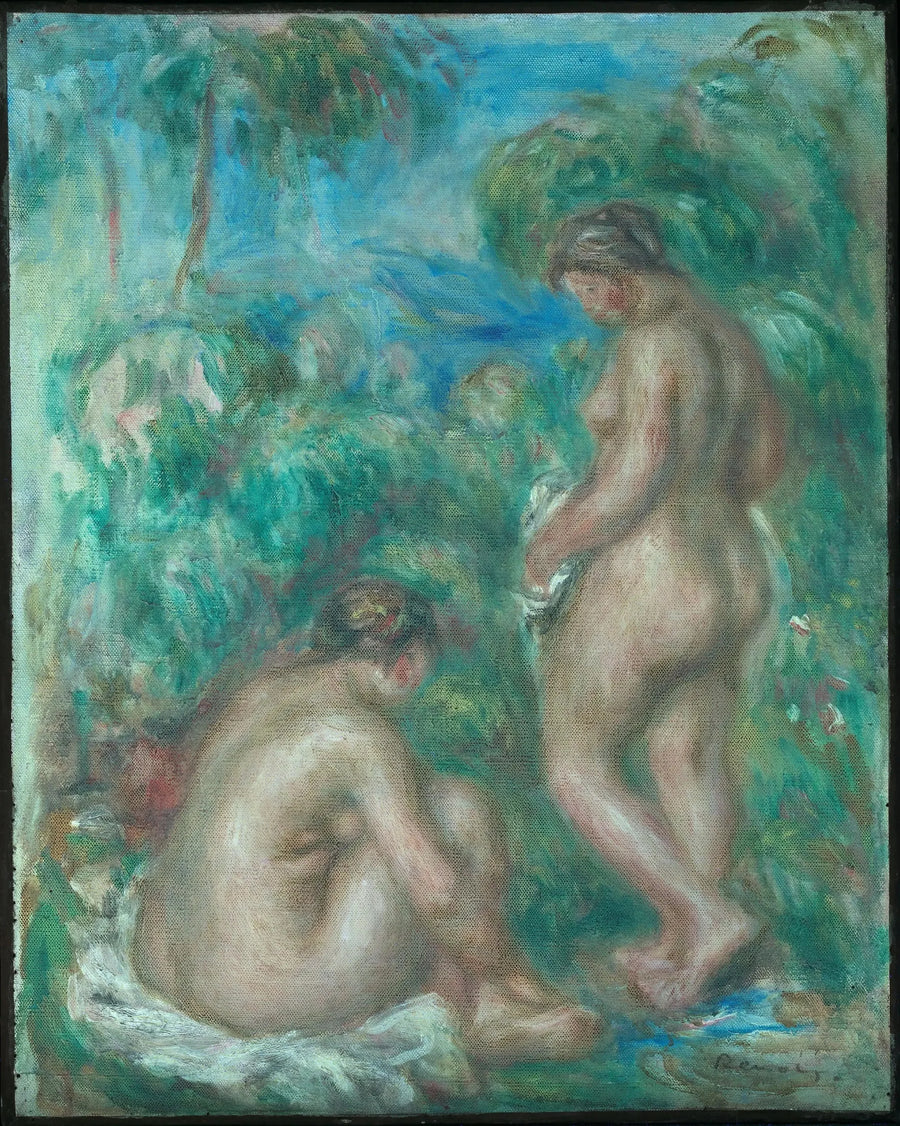 Badenden tytöt - Pierre-Auguste Renoir