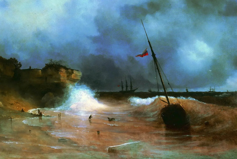 Myrskyn loppu - Ivan Aïvazovski