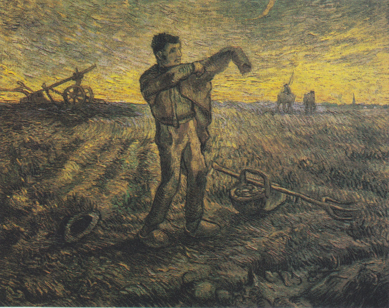 Ilta: Päivän loppu (Milletin jälkeen) - Vincent van Gogh