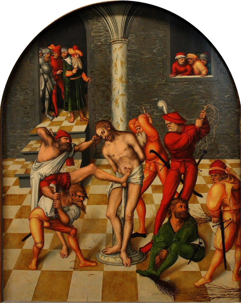 Kristuksen piiskaus - Lucas Cranach vanhempi