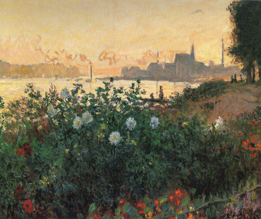 Kukkia Seinen rannalla, Argenteuil W453 - Claude Monet