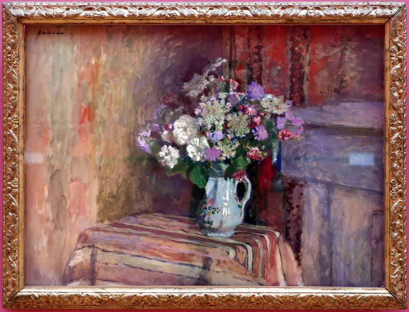 Kukkia maljakossa - Édouard Vuillard