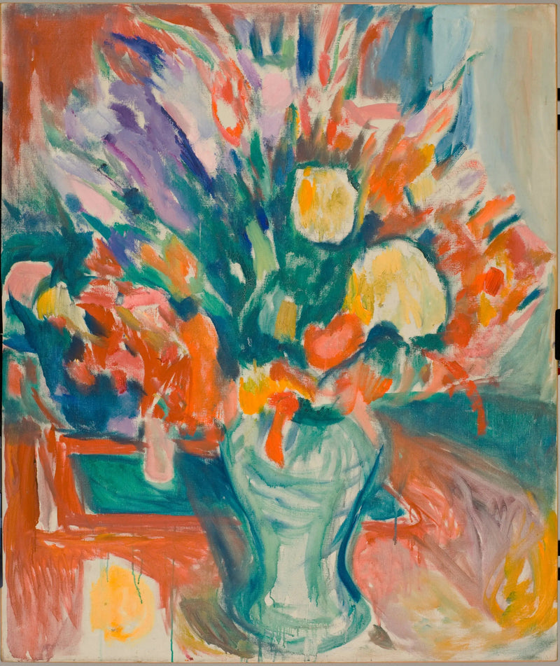 Kukat maljakossa - Edvard Munch