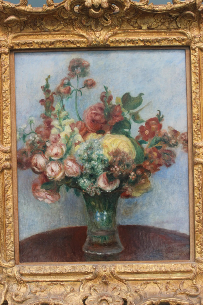 Kukat maljakossa - Pierre-Auguste Renoir