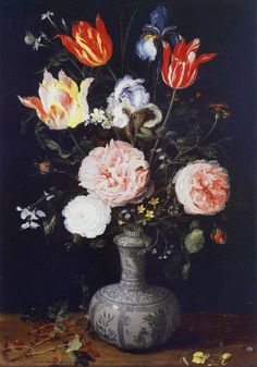 Fleurs dans un Wanli Kendi - Jan Brueghel l'Ancien image 1 reproduction d’œuvre d’art à l’huile