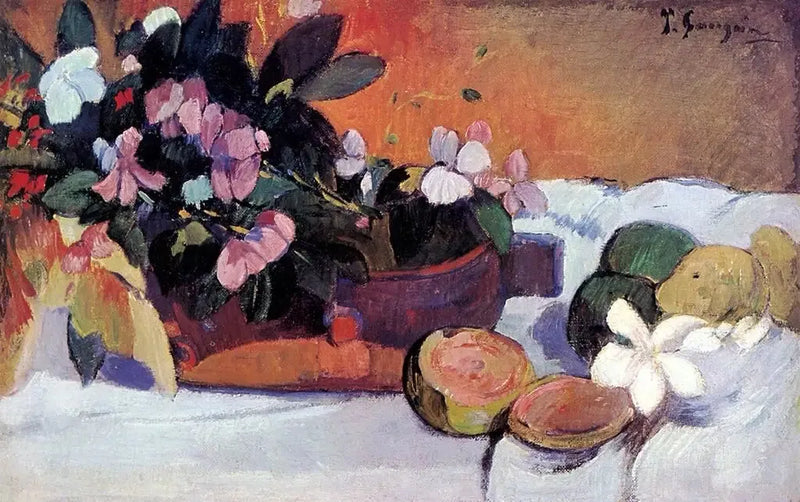 Kukat maljakossa - Paul Gauguin
