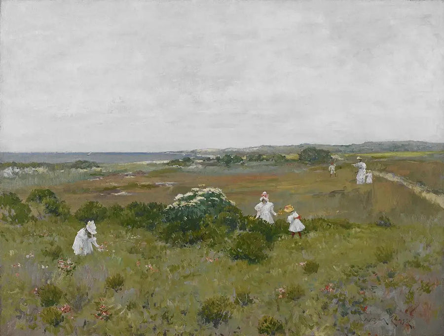 Rantakukkia - William Merritt Chase