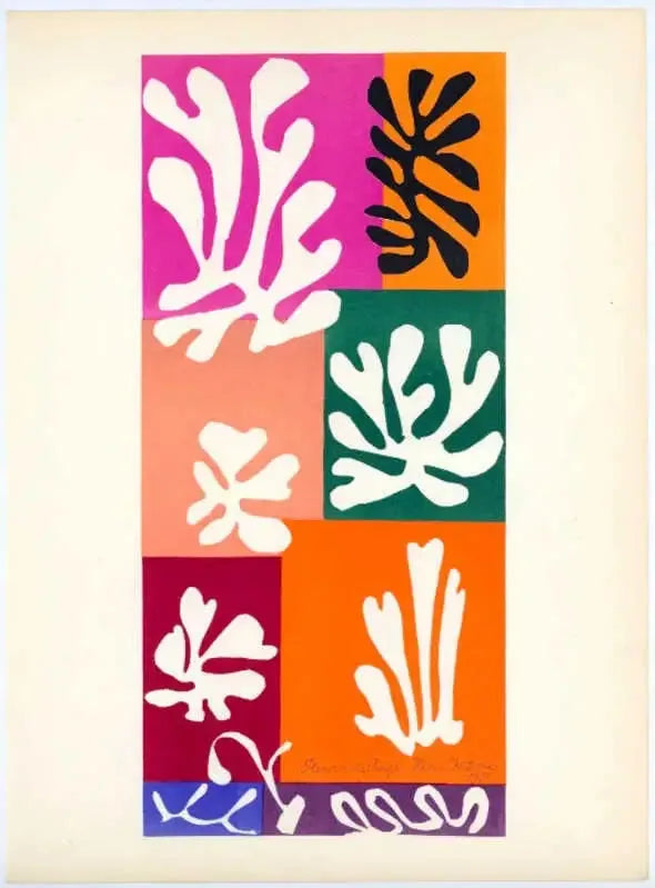 Lumiset kukat - Henri Matisse