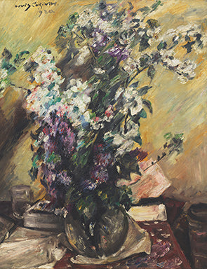 Omenankukkia ja syreeniä - Lovis Corinth