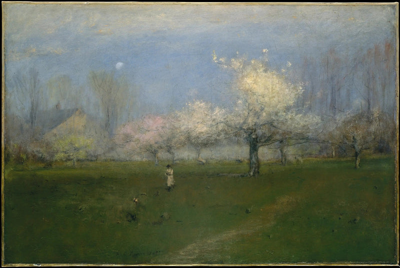Kevään kukat, Montclair, New Jersey - George Inness