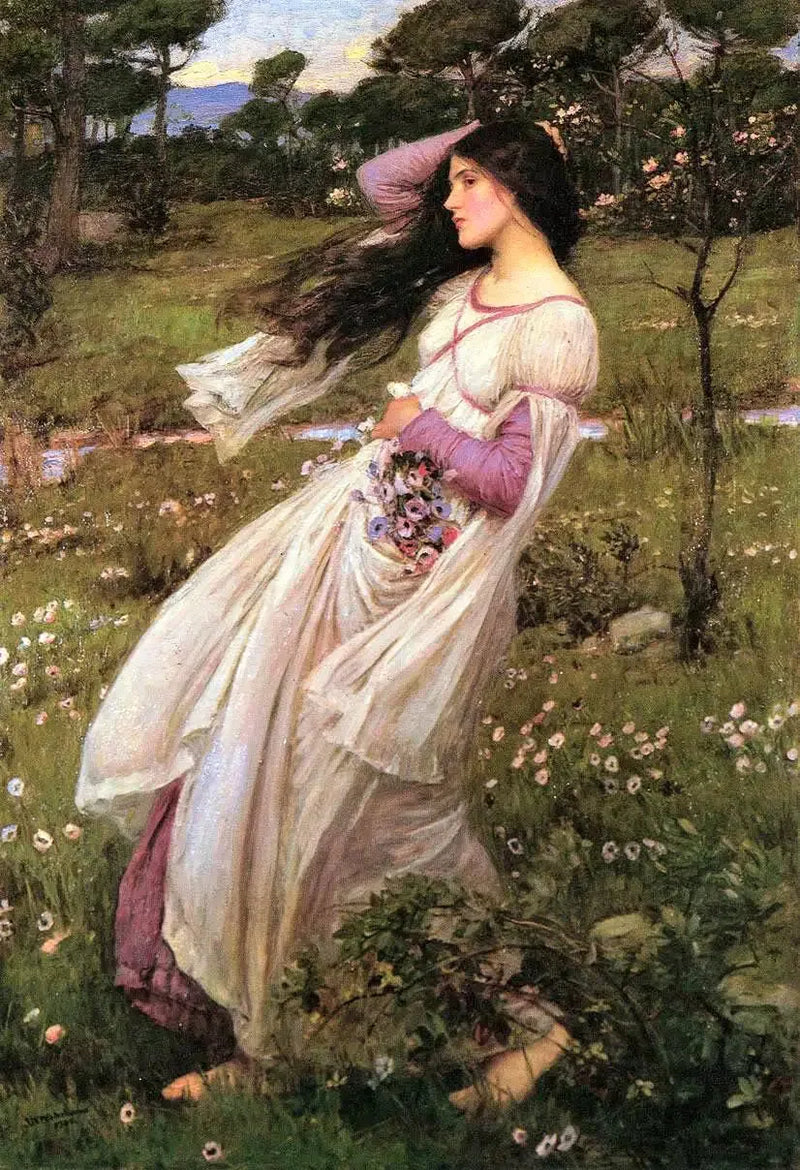 Tuulten kukat - John William Waterhouse