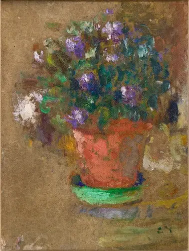 Pottipuutarhankukat - Édouard Vuillard