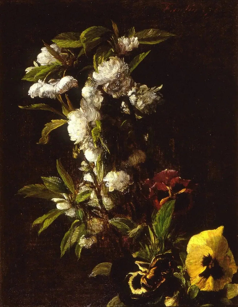Kukat - Henri Fantin-Latour