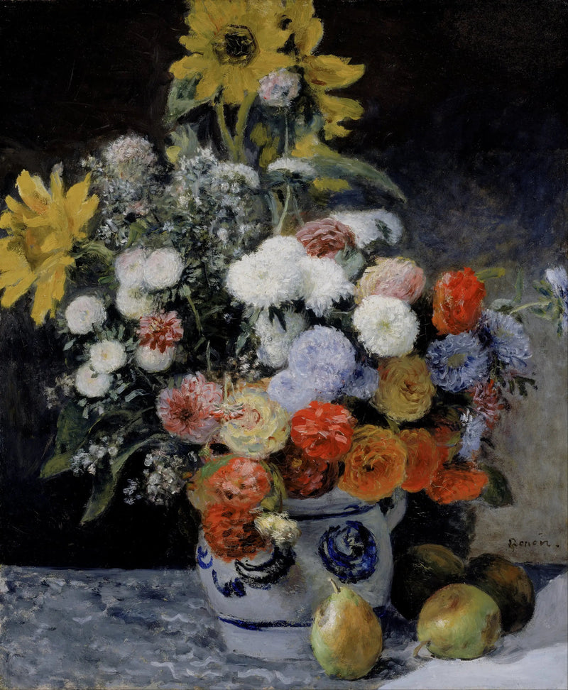 Kukat - Pierre-Auguste Renoir