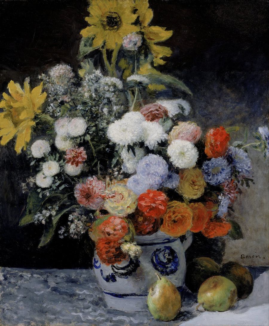 Kukat - Pierre-Auguste Renoir