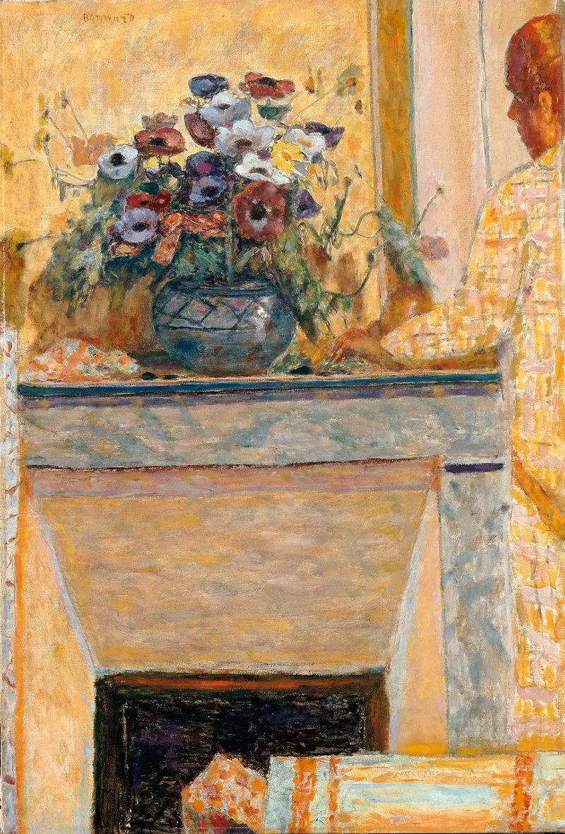 Kukat takanalla Cannet'ssa - Pierre Bonnard