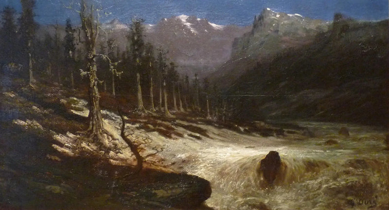 Alppien joki - Gustave Doré