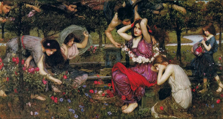 Flore ja zephyrit - John William Waterhouse