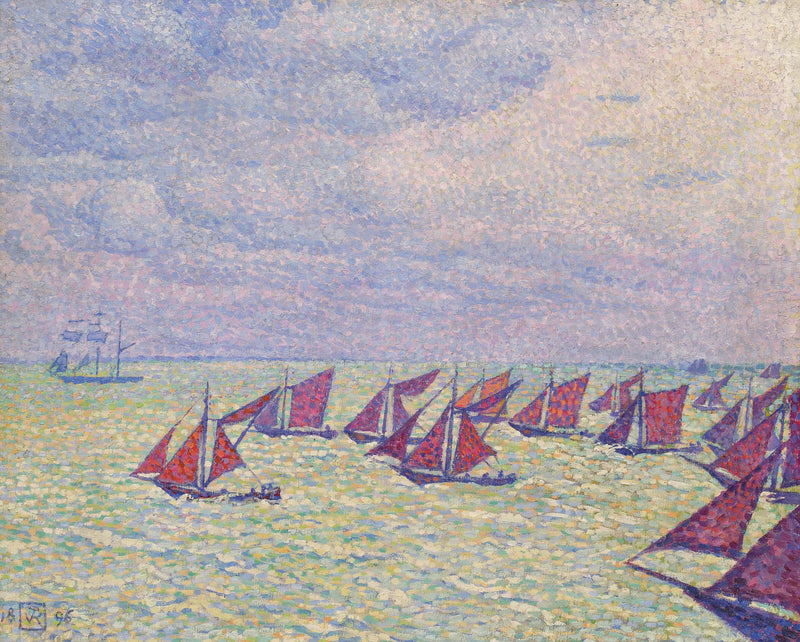 Arnemuiden-laivasto - Théodore van Rysselberghe