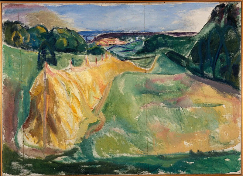 Kuivuva heinä - Edvard Munch