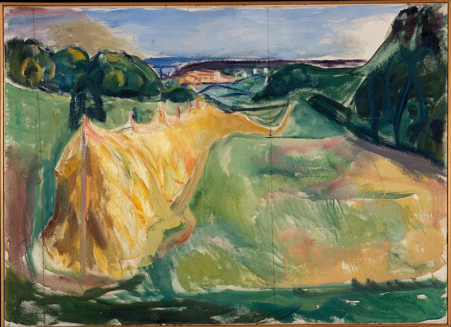 Kuivuva heinä - Edvard Munch