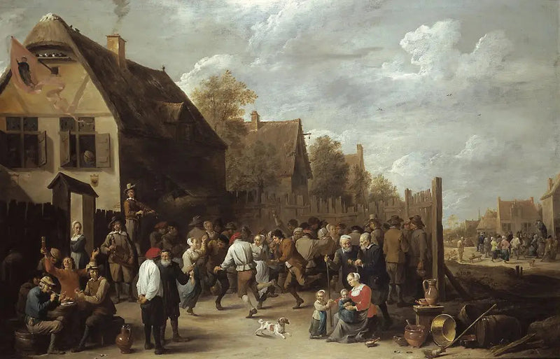 Kylämarkkinat - David Teniers nuorempi