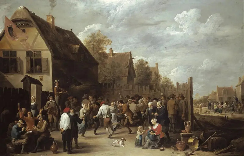 Kylämarkkinat - David Teniers nuorempi