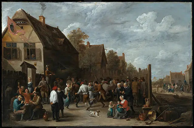 Kylämarkkinat - David Teniers nuorempi
