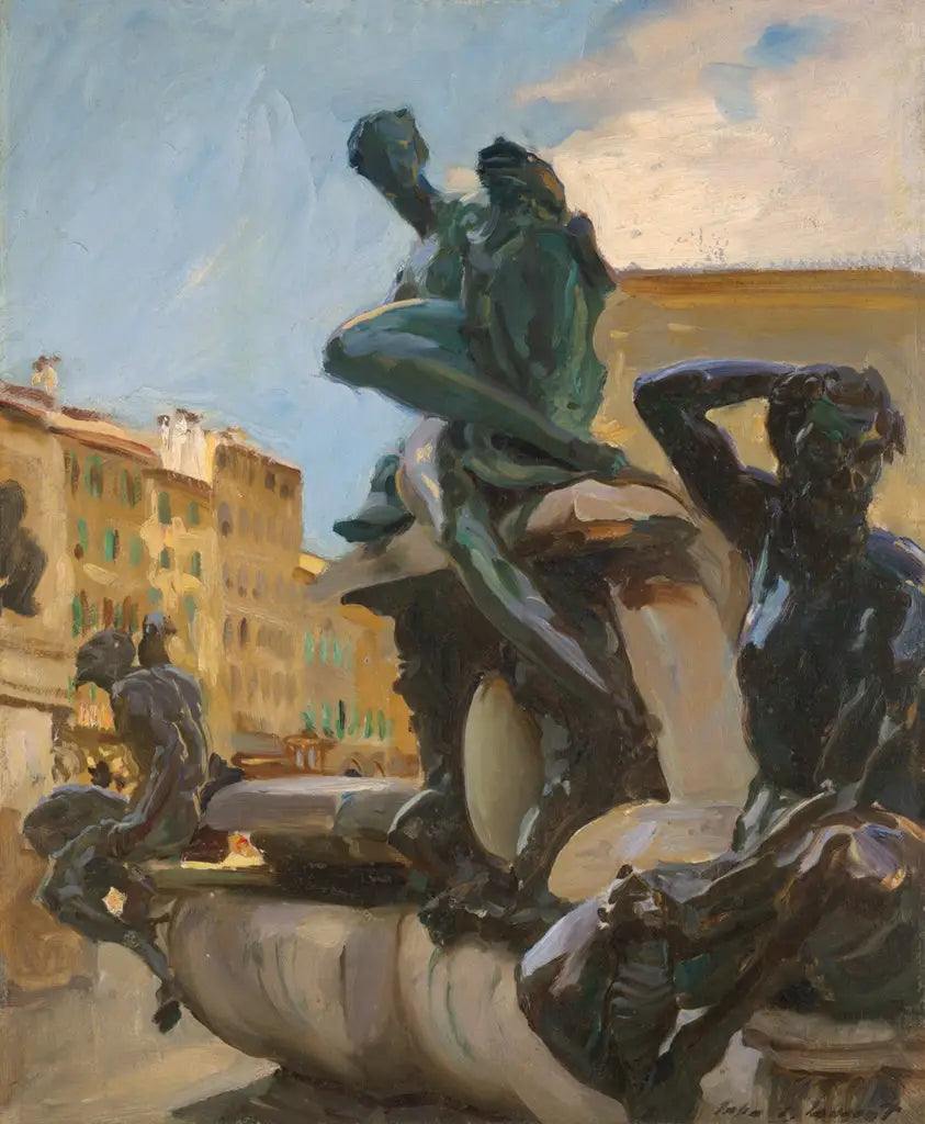 Neptunuksen suihkulähde - John Singer Sargent