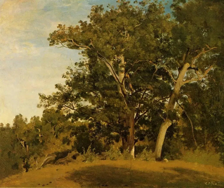 Fontainebleau – Apremontin rotkoissa - Jean-Baptiste Camille Corot