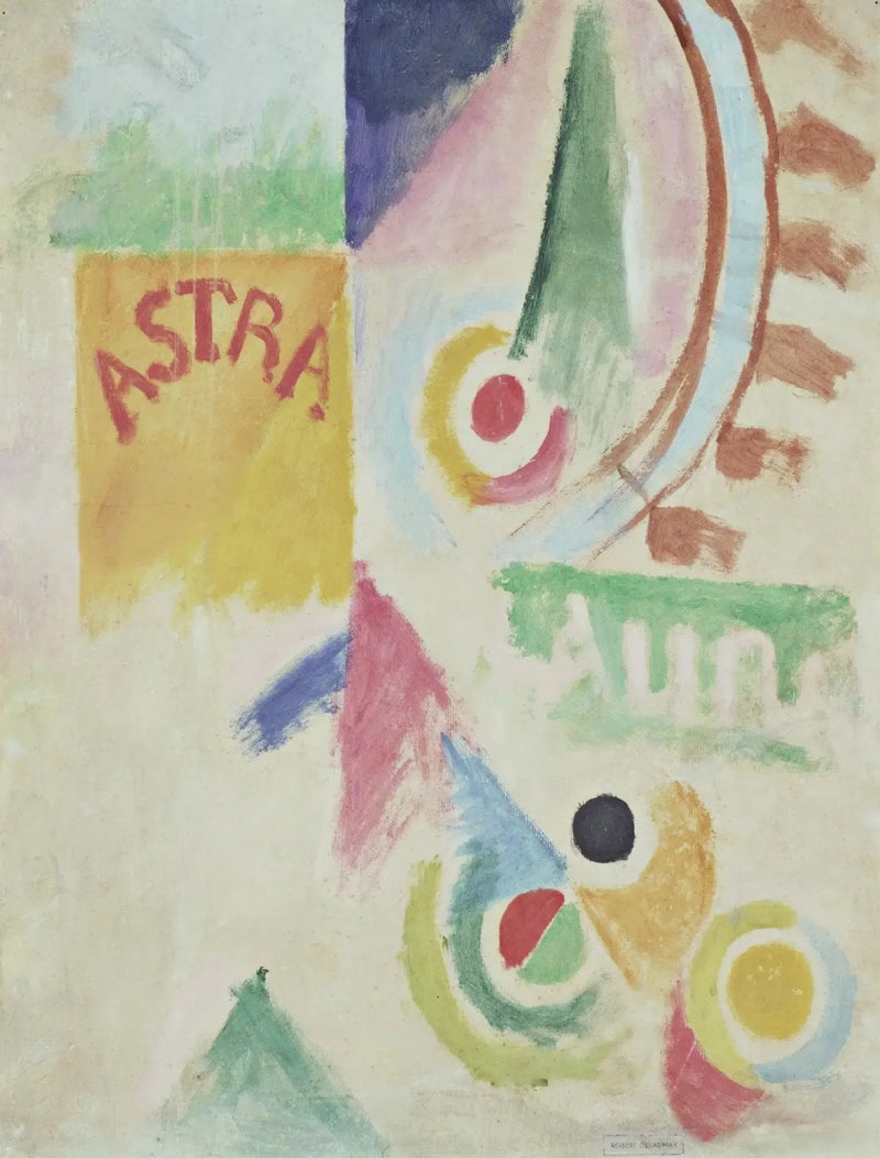 Jalkapallo. Cardiffin joukkue - Robert Delaunay