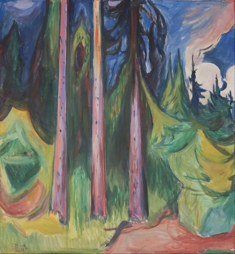 Metsä - Edvard Munch