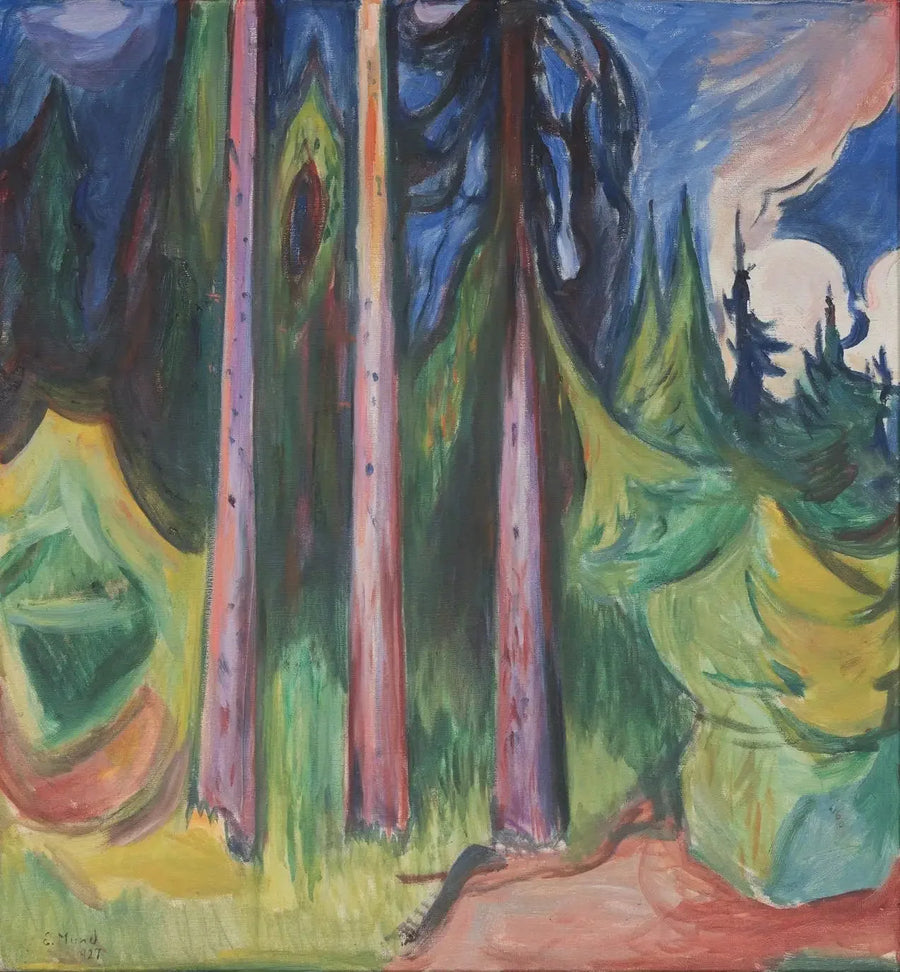 Metsä - Edvard Munch