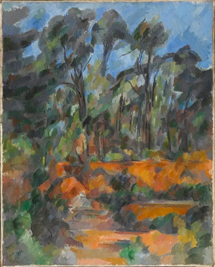 Metsä - Paul Cézanne