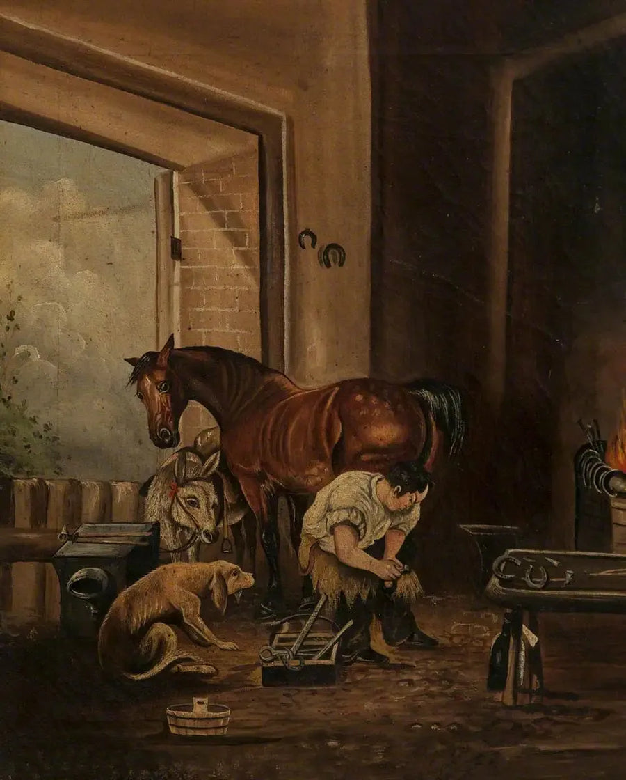 Saha ja sepä - Edwin Henry Landseer