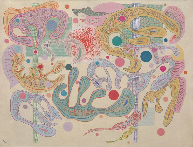 Capricious Forms - Vassily Kandinsky
