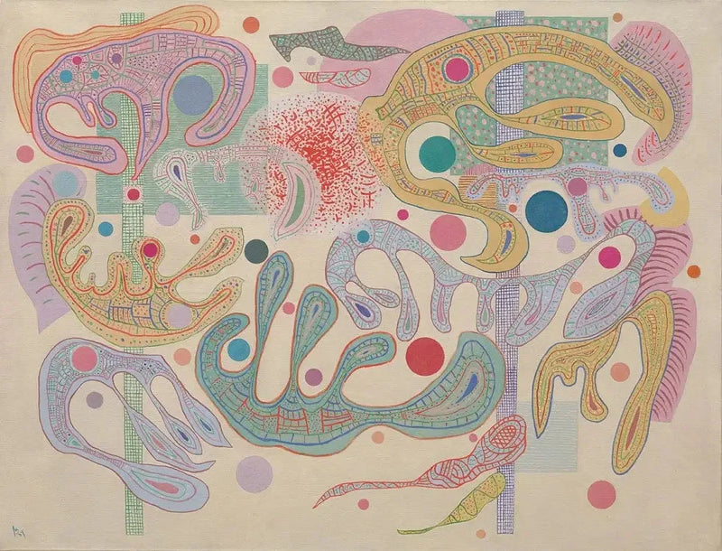 Capricious Forms - Vassily Kandinsky