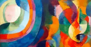 Pyöreät muodot. Aurinko, Kuu - Robert Delaunay
