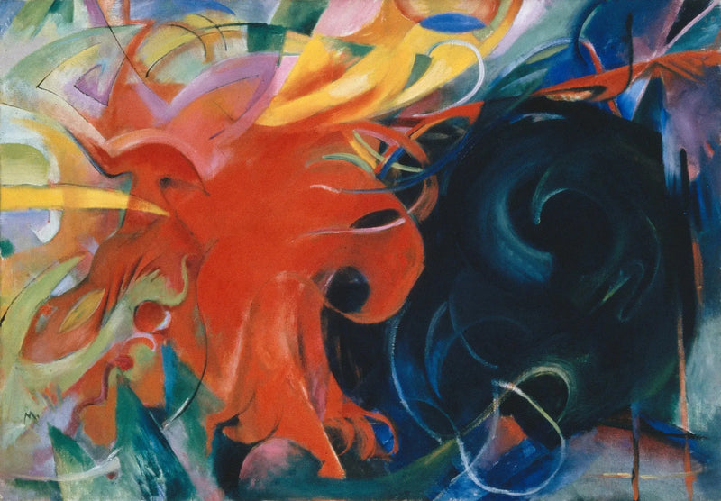 Taistelumuodot - Franz Marc