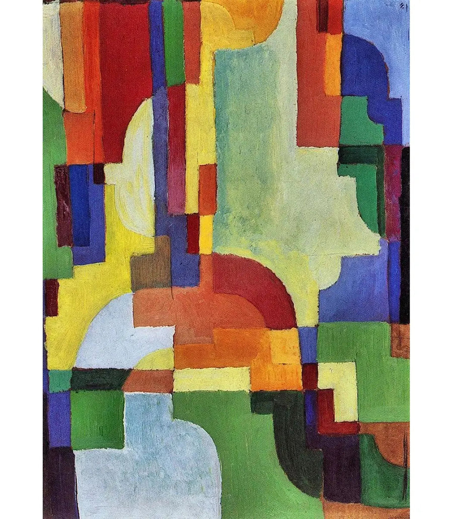 Väri muodot I - August Macke