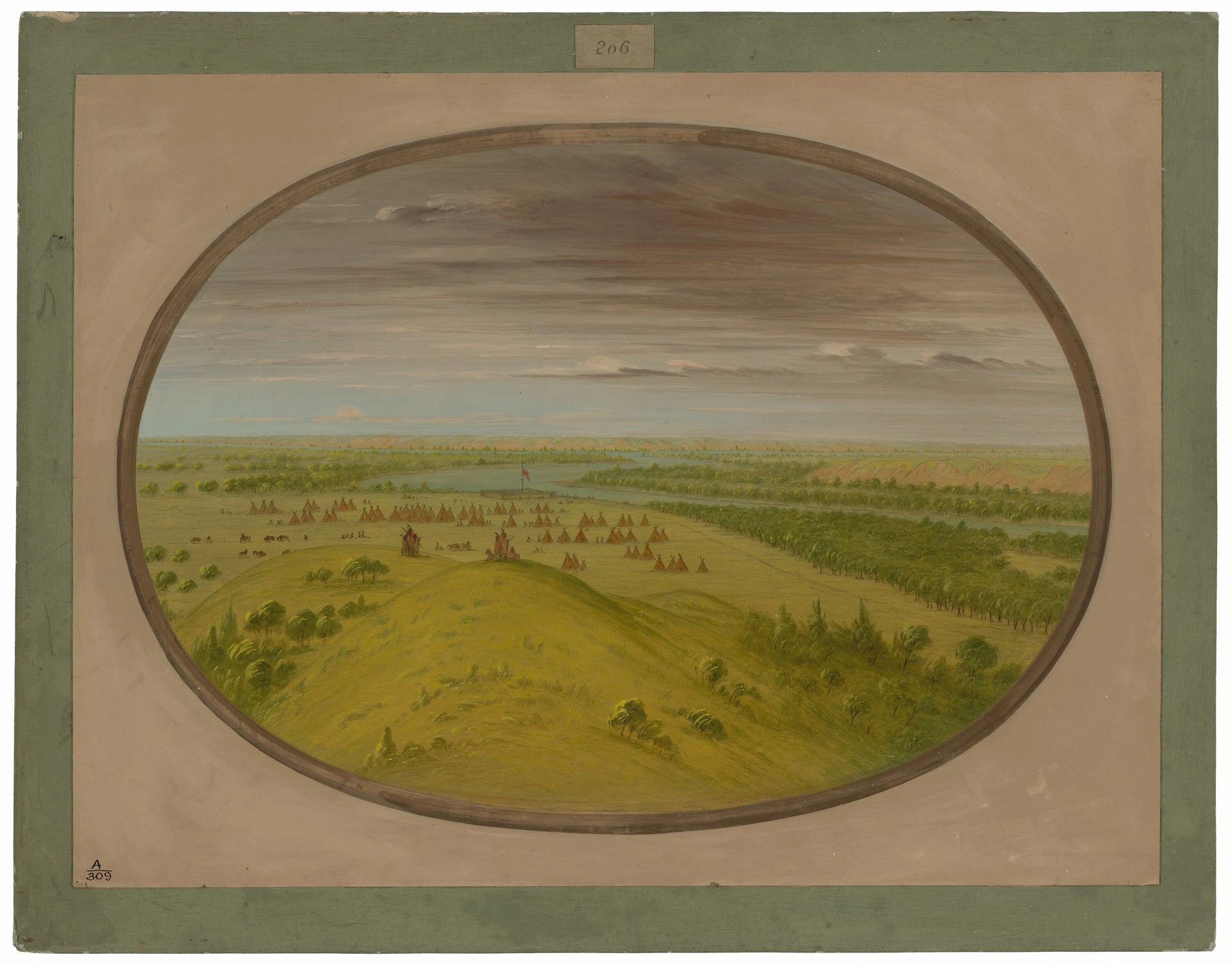 Fort-Union - George Catlin