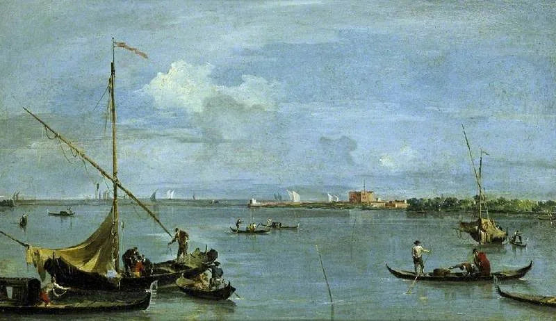 Forte S. Andrea Del Lido, Venetsia - Francesco Guardi