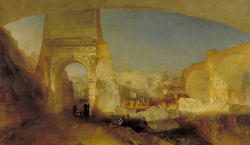 Forum Romanum, herra Soanen museolle - J. M. W. Turner