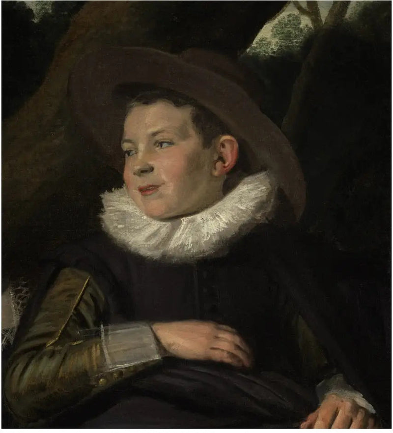 Nuoren pojan fragmentti - Frans Hals