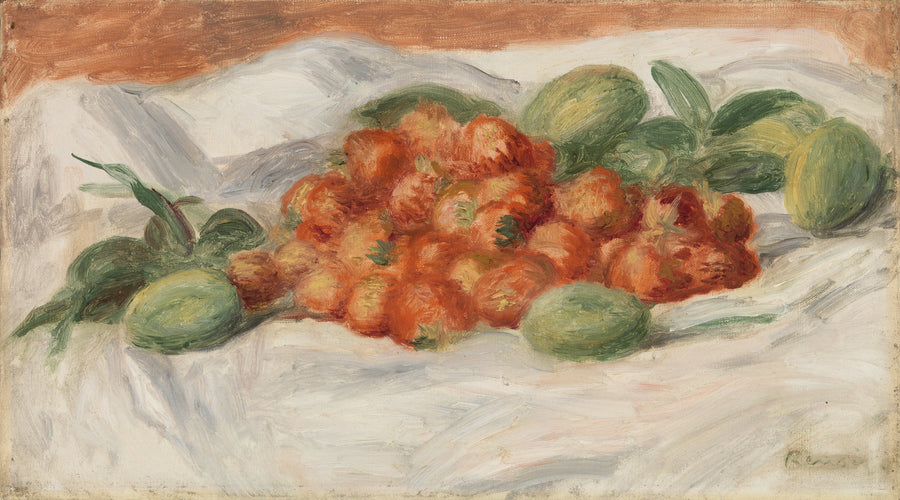 Mansikoita ja manteleita - Pierre-Auguste Renoir