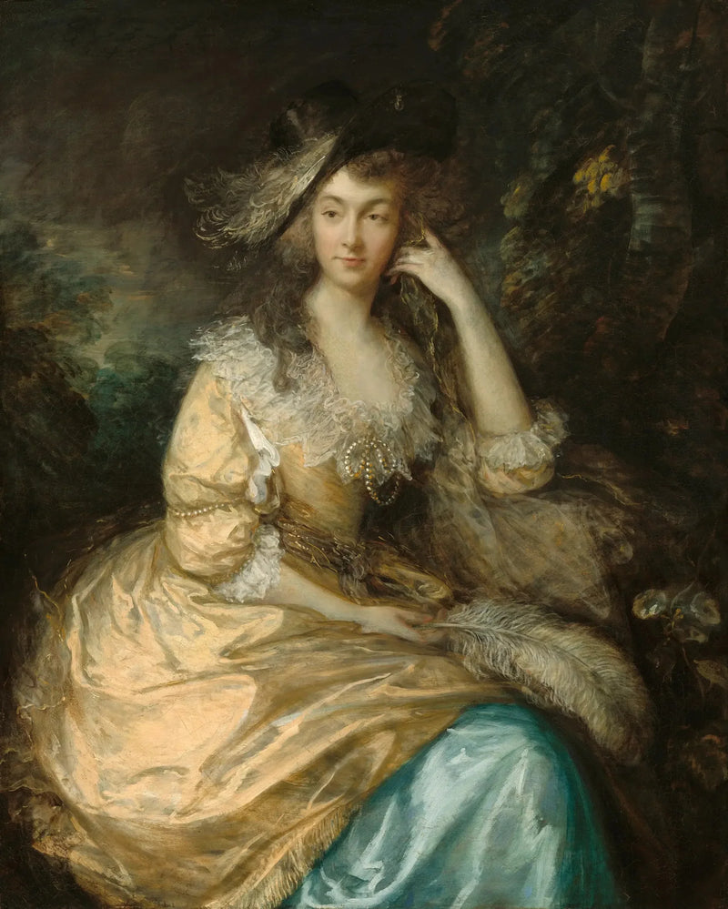 Frances Susanna, Dunstanvillen rouva - Thomas Gainsborough