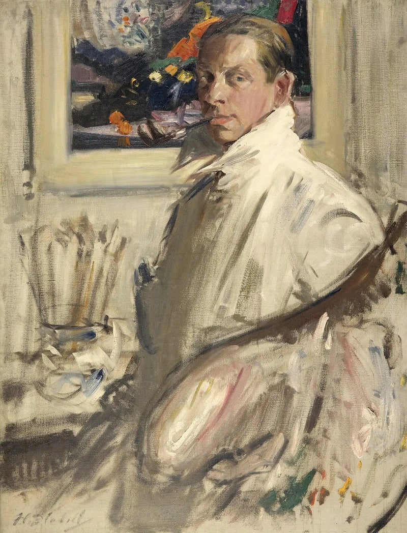 Francis Campbell Boileau Cadell, 1883 - 1937. Taiteilija (Itsekuva) - Francis Cadell